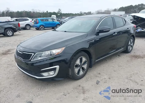 2013 Kia Optima Hybrid Lx from USA, damaged, VIN KNAGM4ADXD5048249